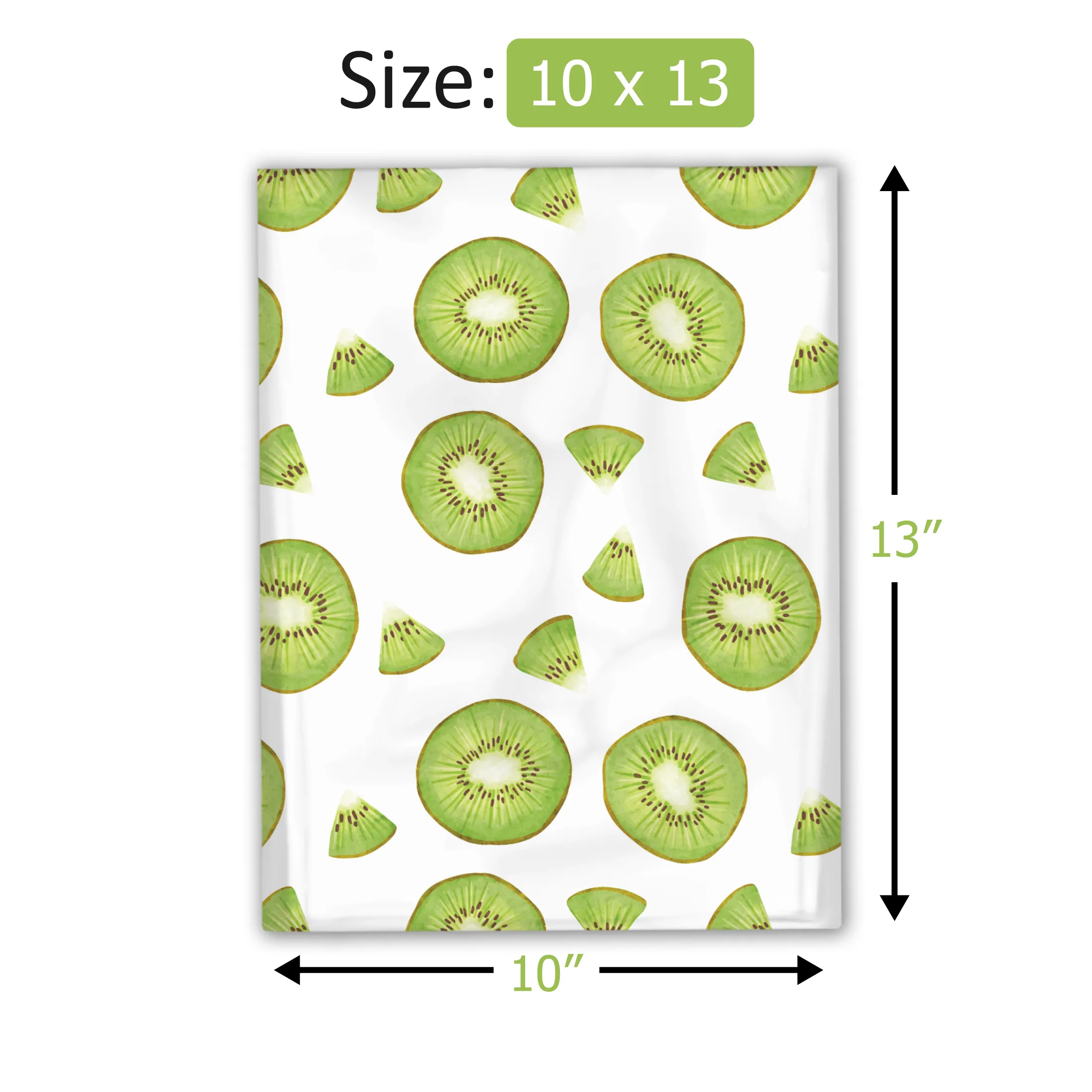 10x13 Kiwis Poly Mailers Shipping Envelopes Premium Printed Bags