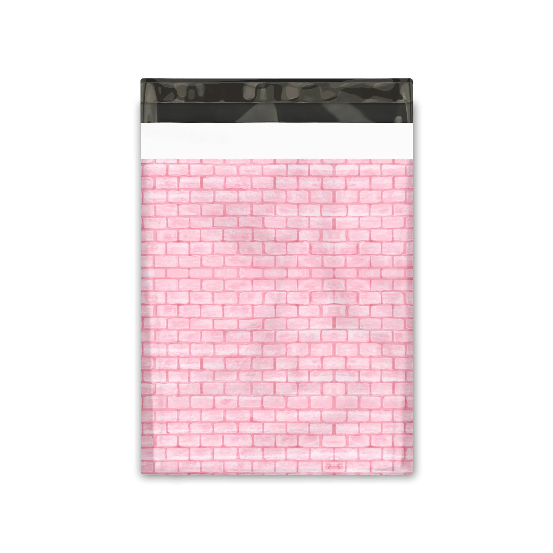 10x13 Pink Bricks Poly Mailers Shipping Envelopes Premium Printed Bags