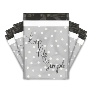 10x13 Polka Dots Designer Poly Mailers Shipping Envelopes Premium Printed Bags