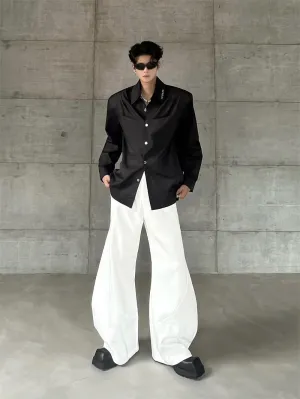 【24s Nov.】High-Waist Flared Trousers