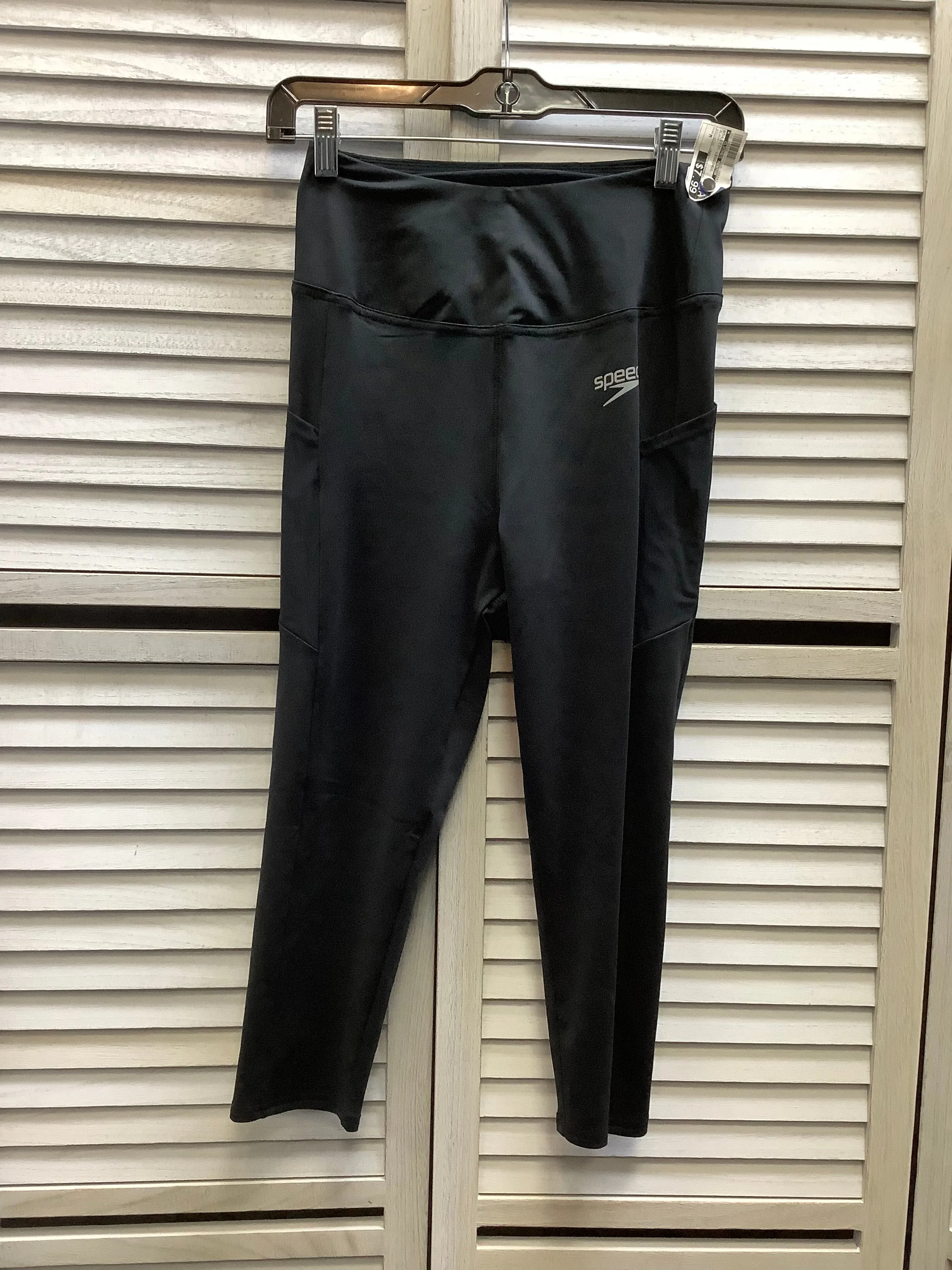 Athletic Leggings By Clothes Mentor In Black, Size: M