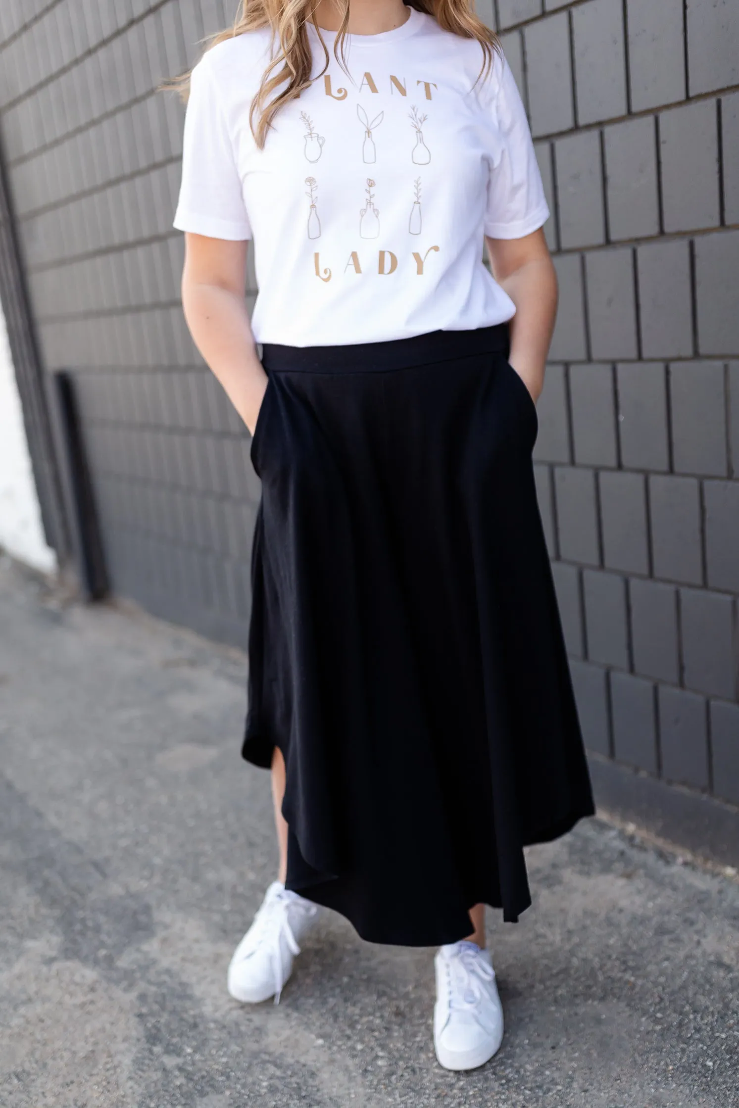 Black Wide Leg Gauchos - FINAL SALE