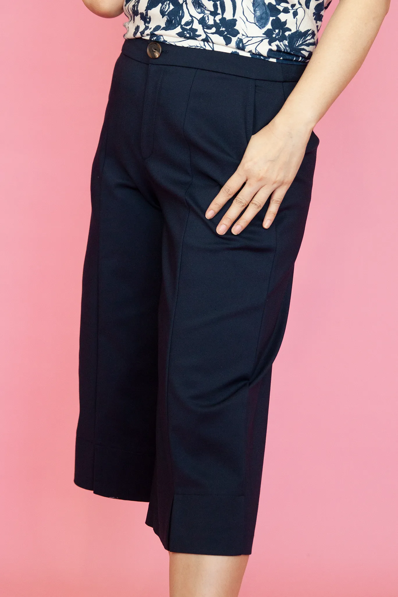 Capri Straight Cut Pants