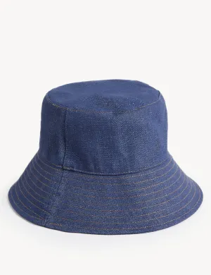 Cotton Blend Bucket Hat