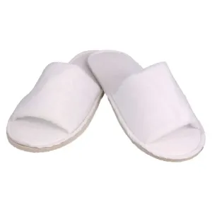 Disposable Slippers With Rubber Sole - Open Toe