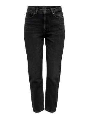 Emily High Waisted Jeans - Black