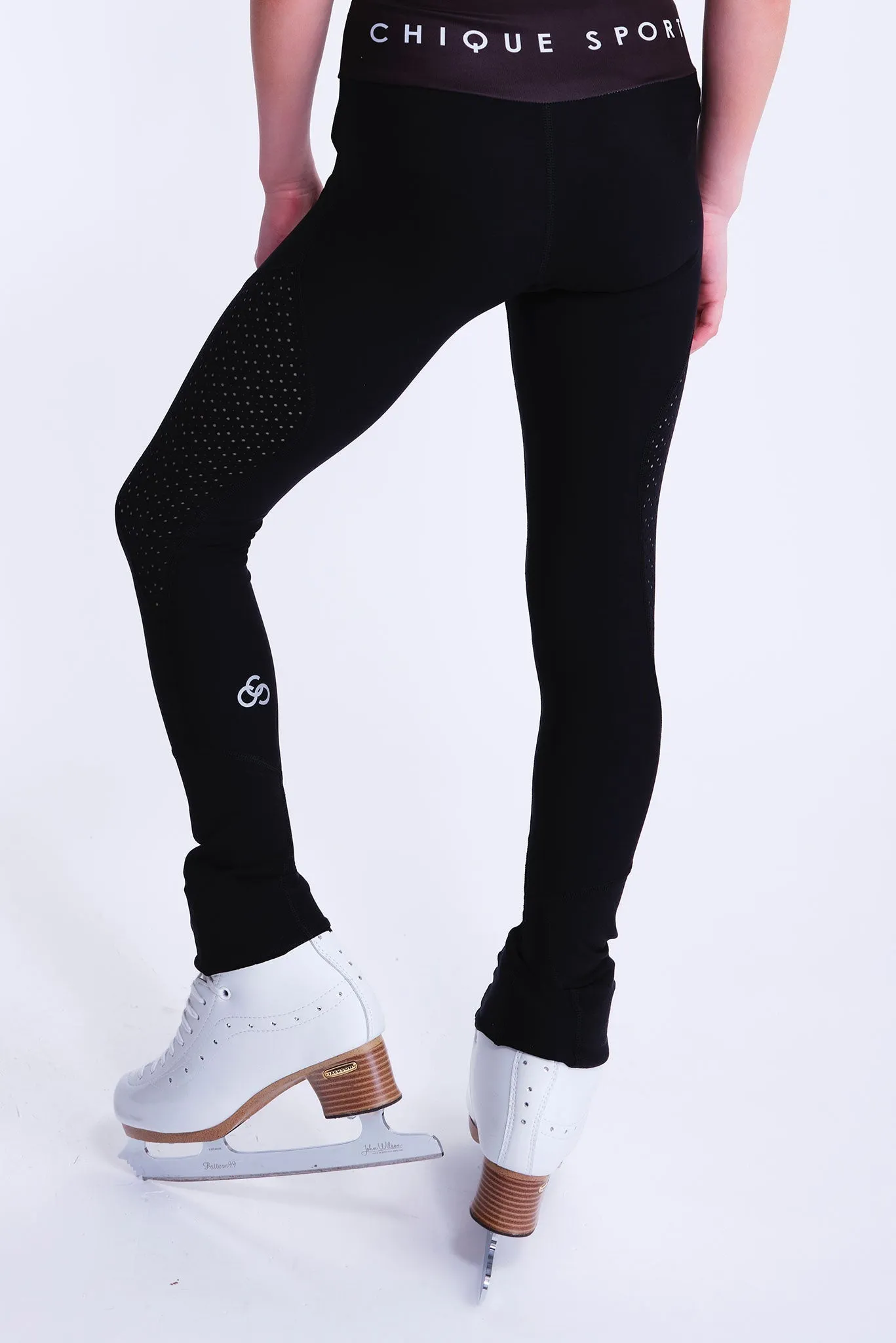 Empower On-Ice Leggings in Black