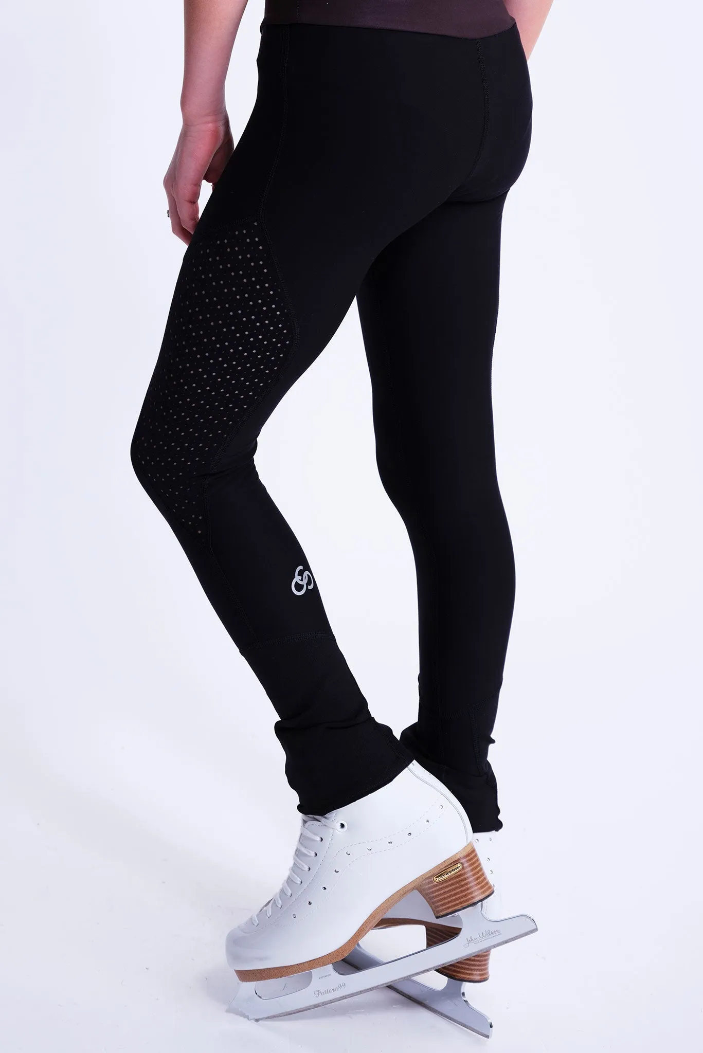 Empower On-Ice Leggings in Black