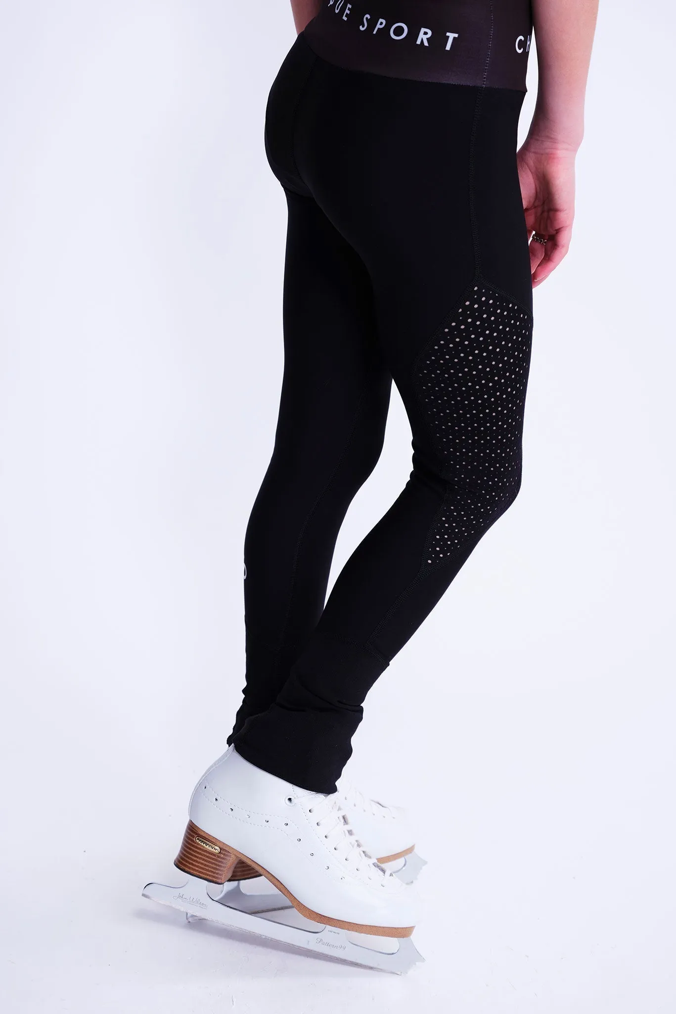 Empower On-Ice Leggings in Black