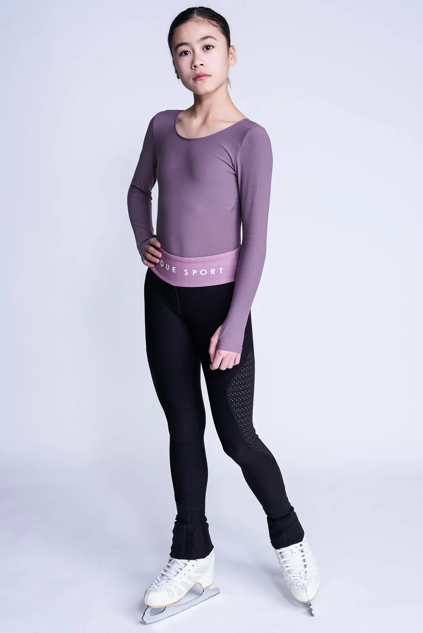 Empower On-Ice Leggings in Mink