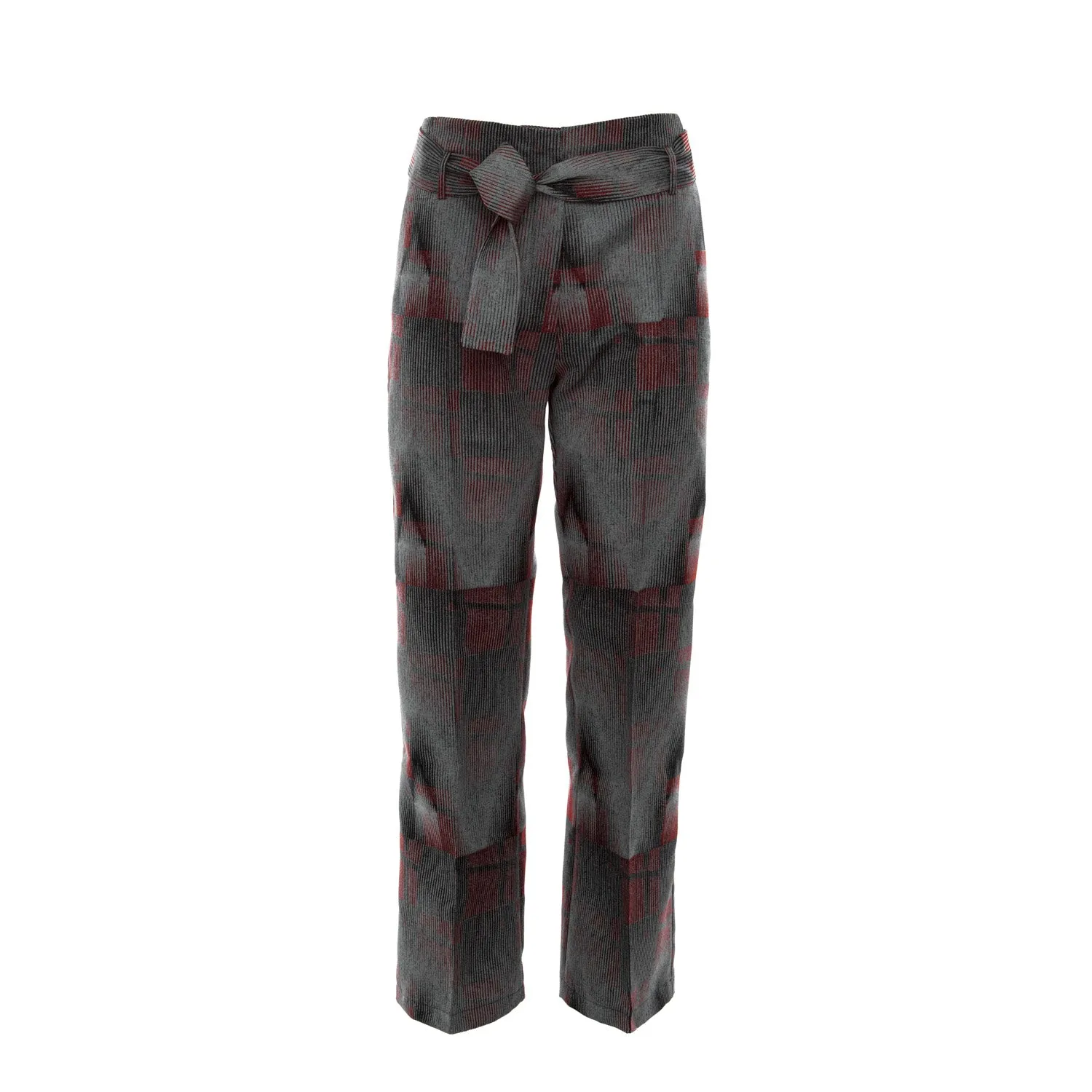 Freeform Trousers - Burgundy