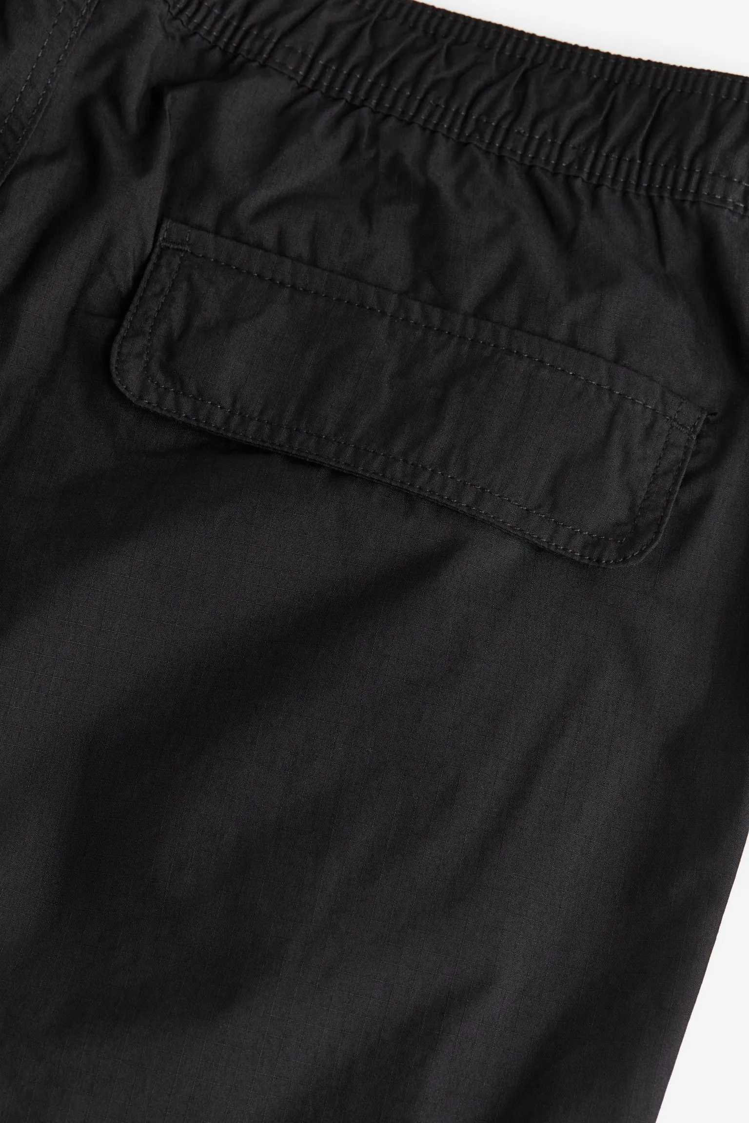 H&M Relaxed Fit Cargo Pants, black