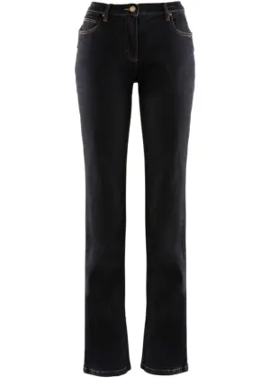 John Baner Jeanswear Best Selling Straight Stretch Jeans, Black