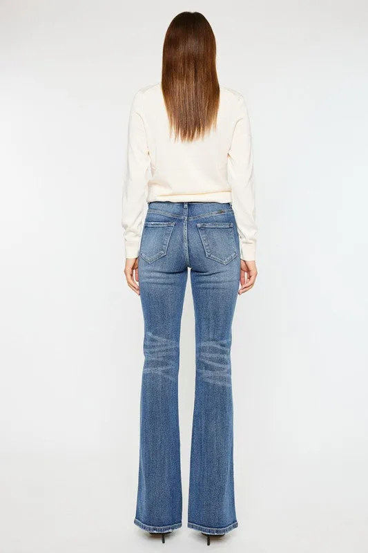 Kan Can High Rise Flare Jeans