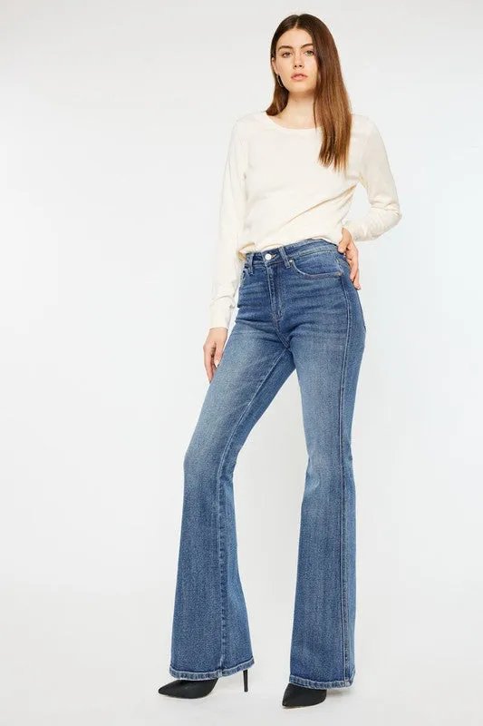 Kan Can High Rise Flare Jeans