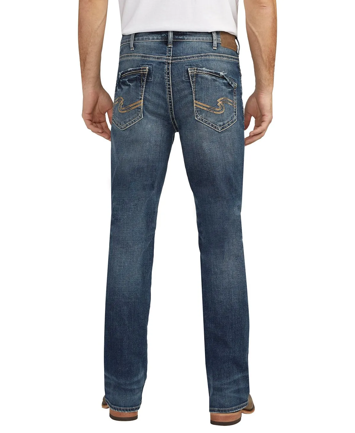 Men's Craig Classic Fit Bootcut Silver Jeans Co.