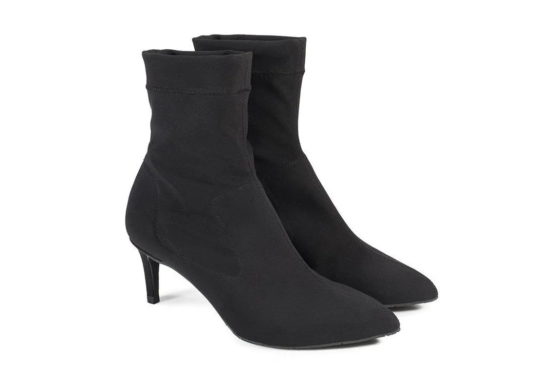 PEDRO GARCIA - Erlinda 2-Way Stretch Booties in Black