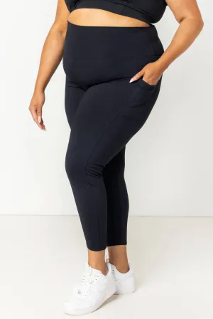 Pocket 7/8 Leggings - Black