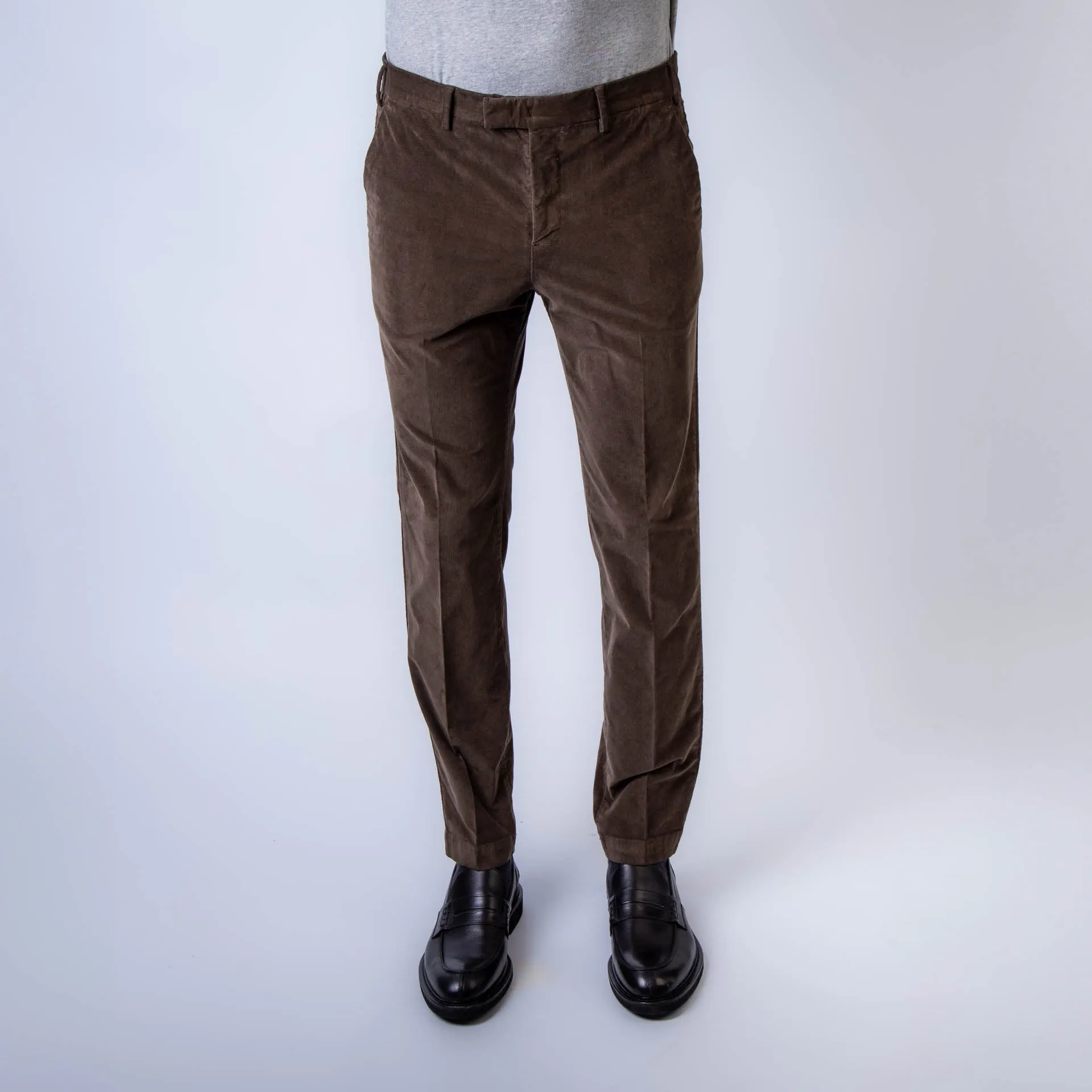 PT TORINO TROUSERS ATMAZ00CL1-TU90 Y180 BROWN