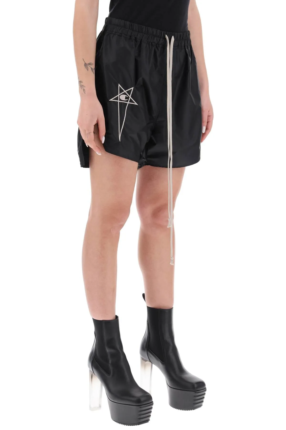 Rick owens 'champion x rick owens' dolphin shorts