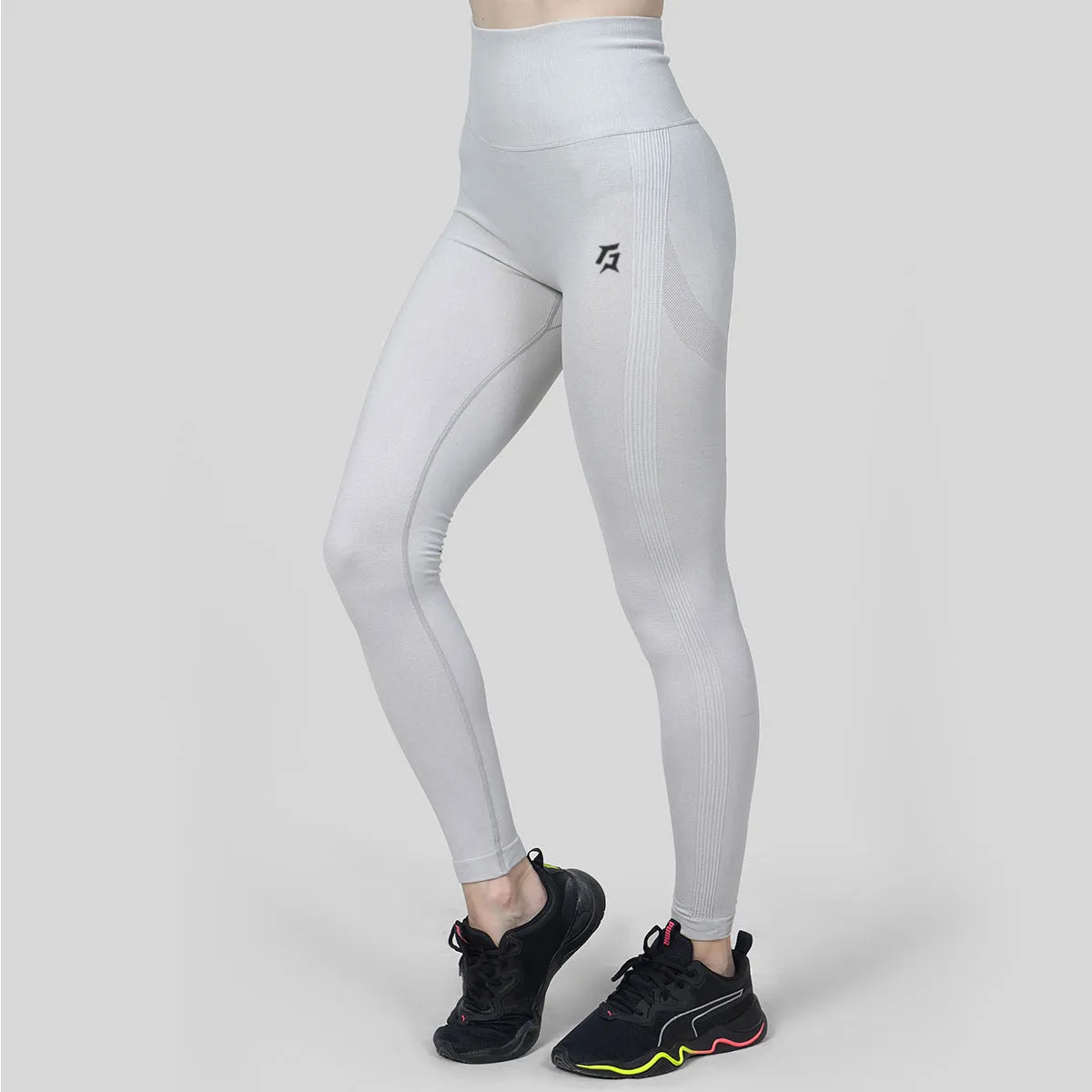 Runched Seamless Leggings (Grey)