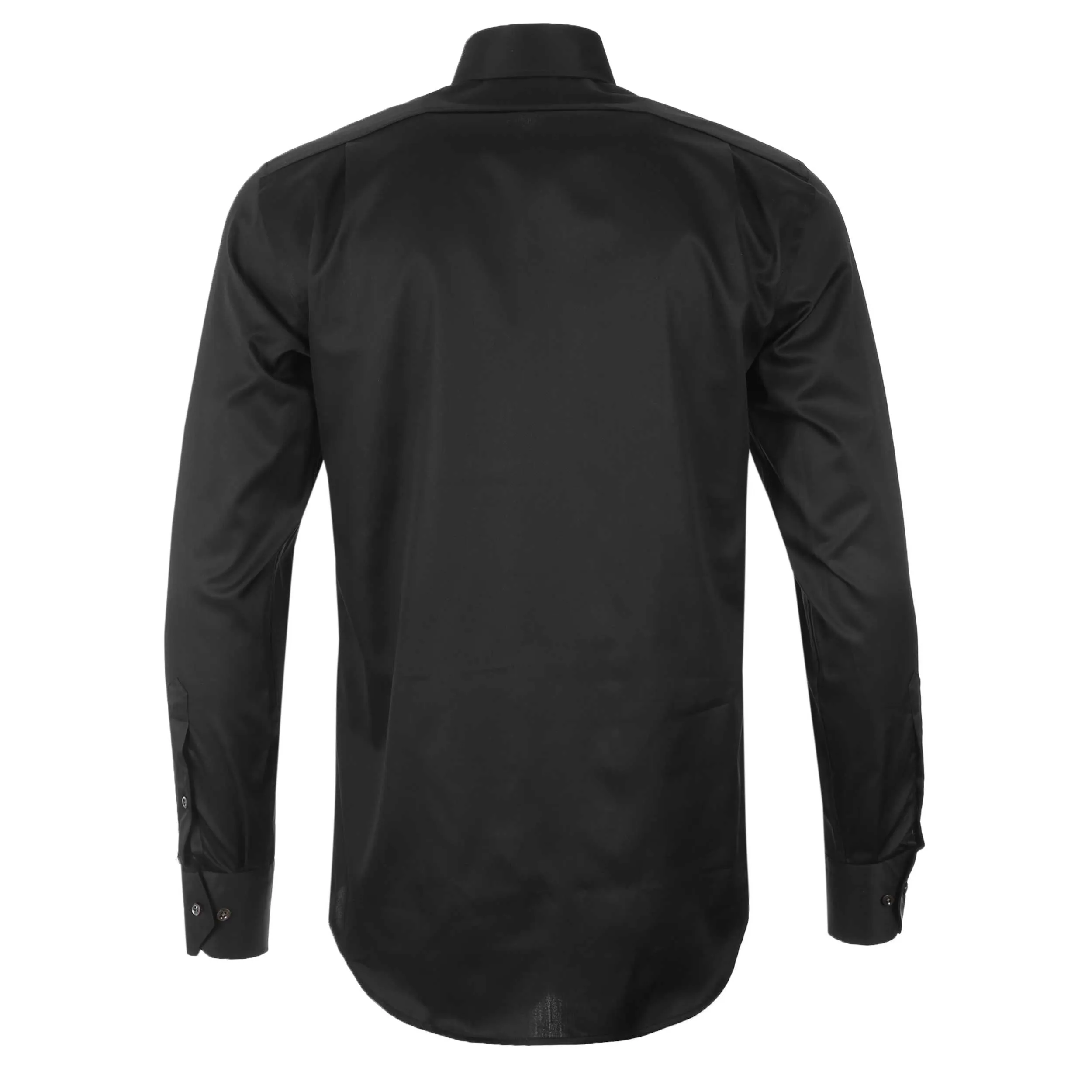 Stenstroms Fitted Body Shirt in Black