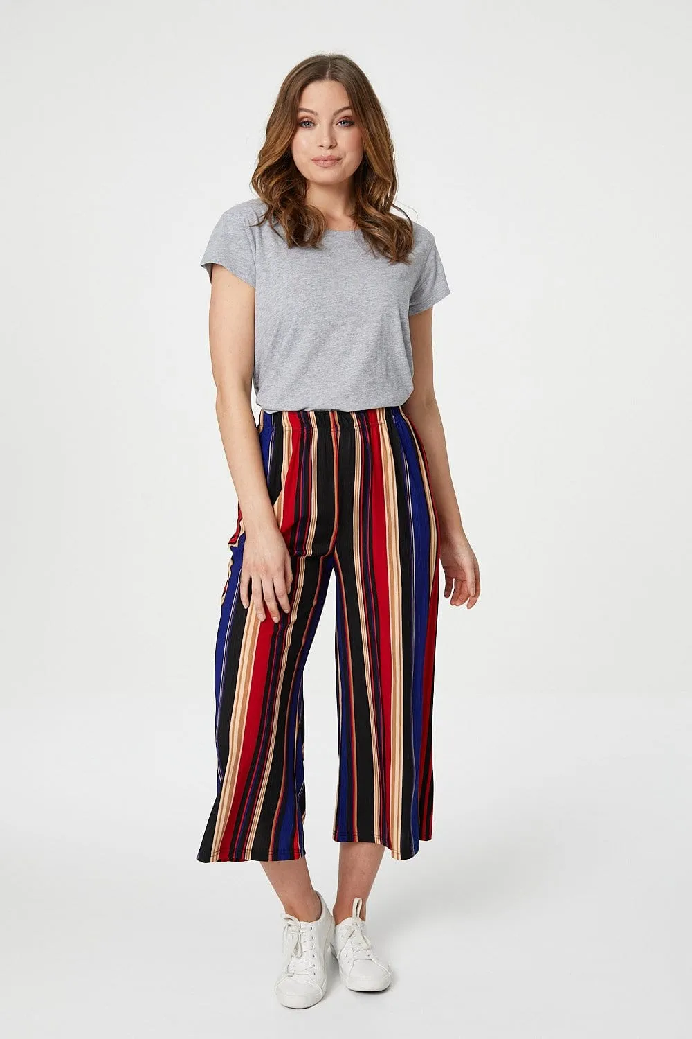 Striped Culottes