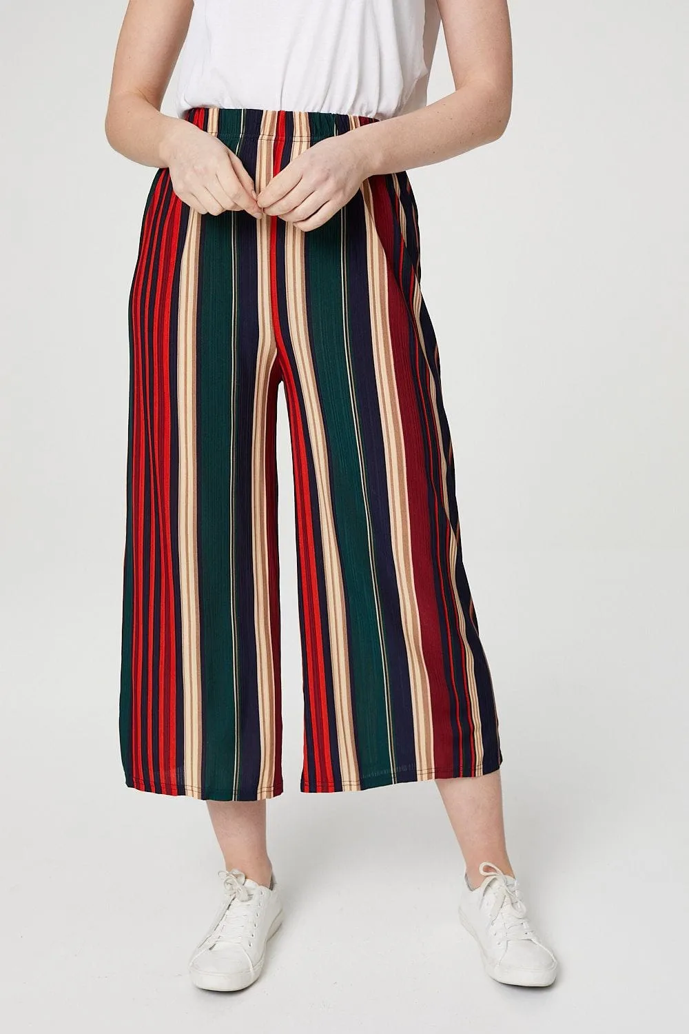 Striped Culottes