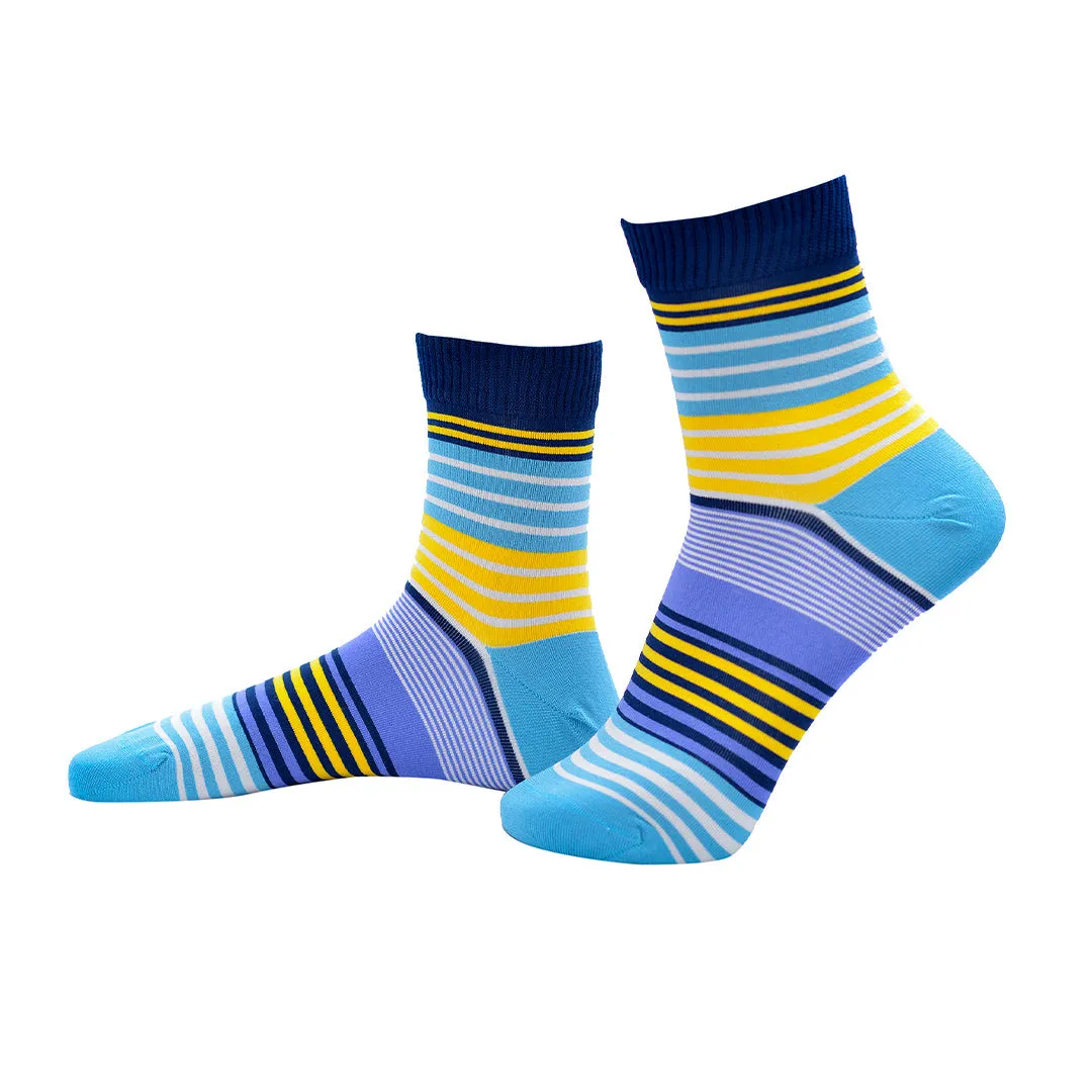 Sunny Sailor (Ankle - XL) Bamboo Socks