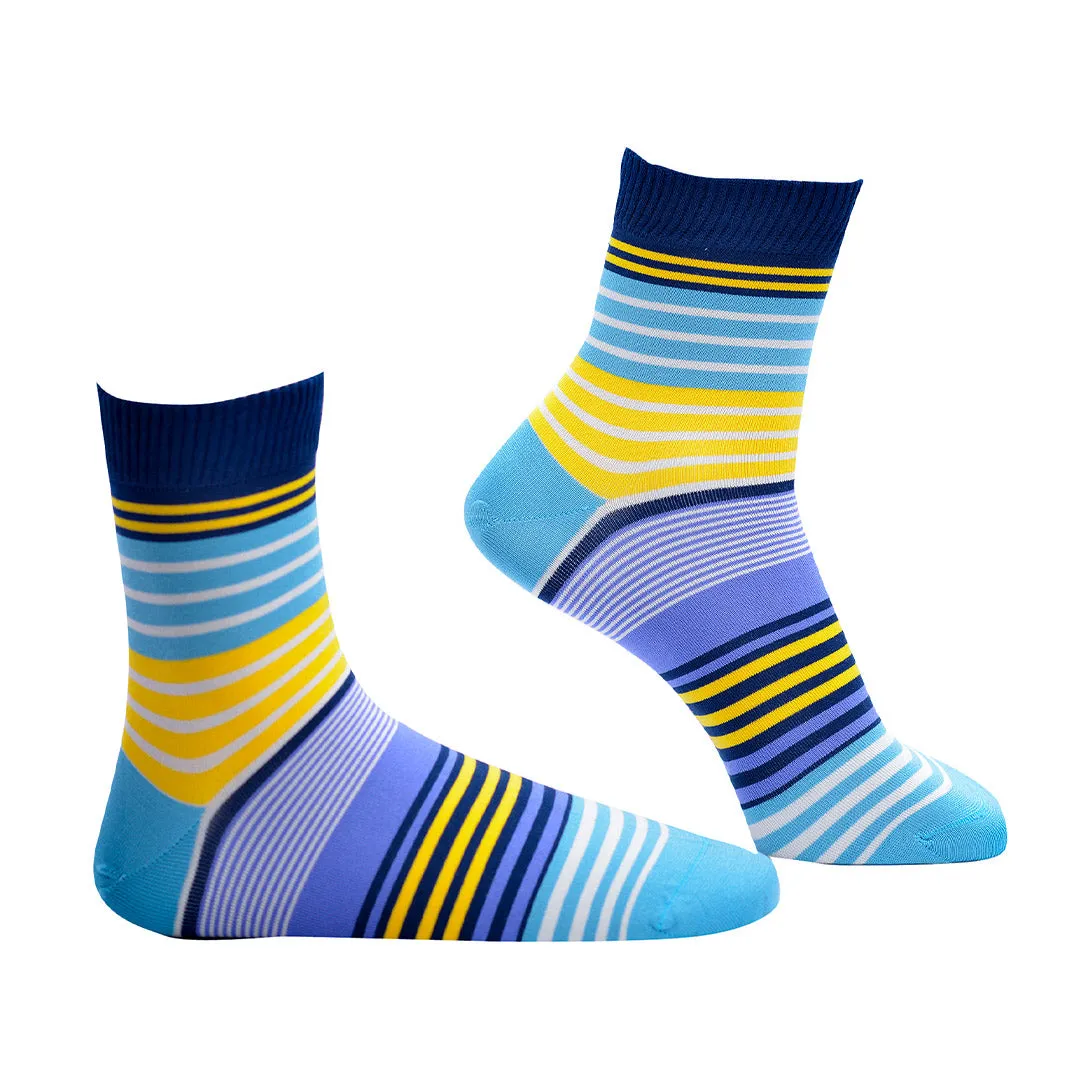 Sunny Sailor (Ankle - XL) Bamboo Socks