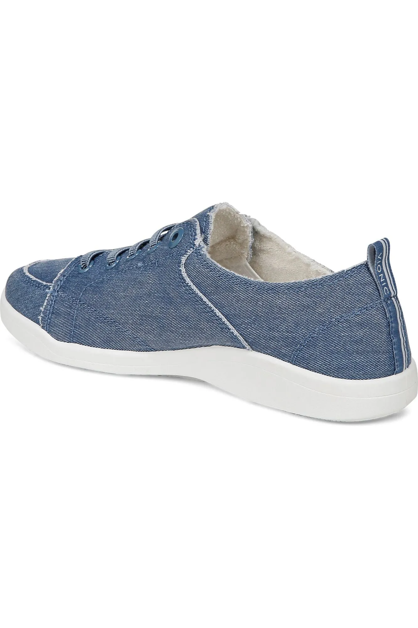 Vionic Canvas Laced Denim Sneaker - Style Pismo CNVS