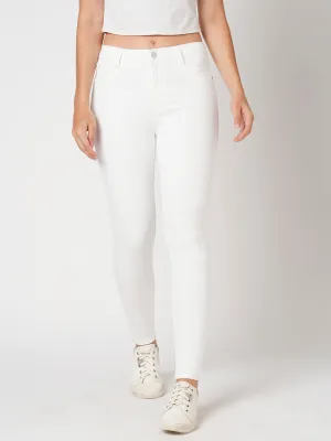 Women Sky High-Rise Skinny Fit Jeans